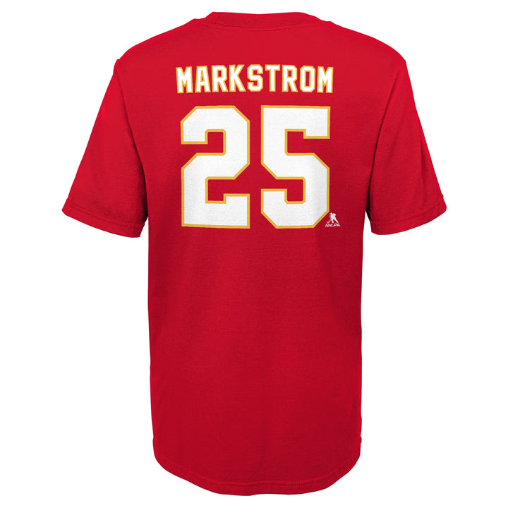Flames Youth Retro Markstrom Player T-Shirt