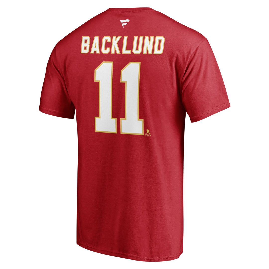 Flames Fanatics Retro Backlund Player T-Shirt