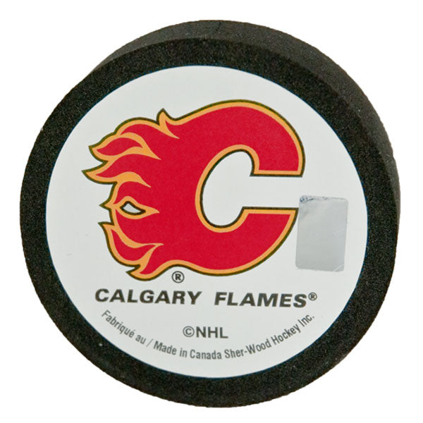 Flames Foam Puck