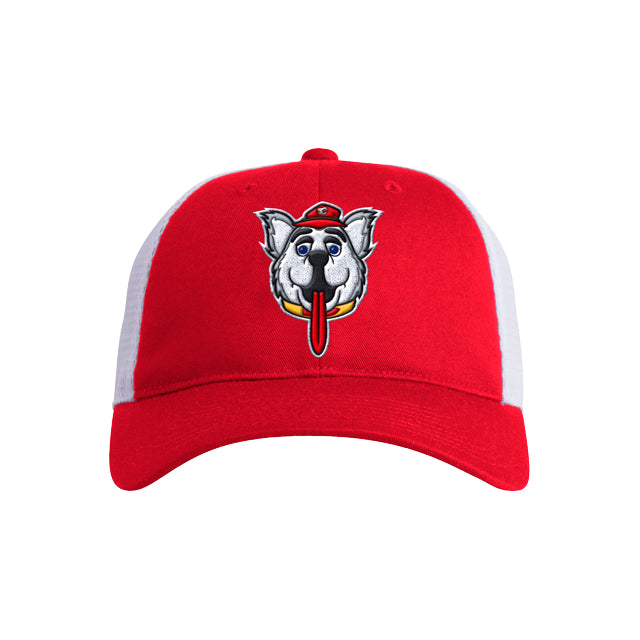 Flames adidas Mascot Trucker Cap