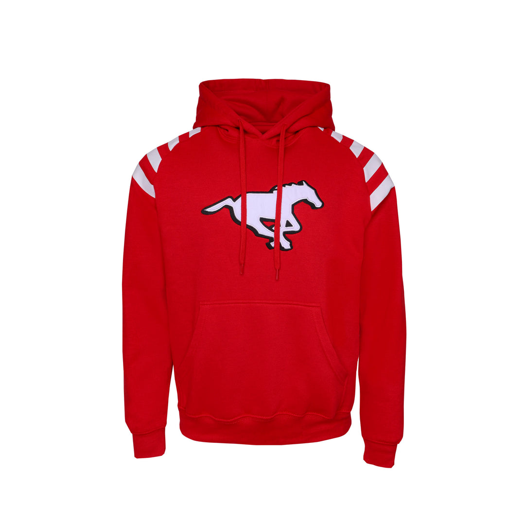 Stamps Jersey Striped Pullover Hoodie