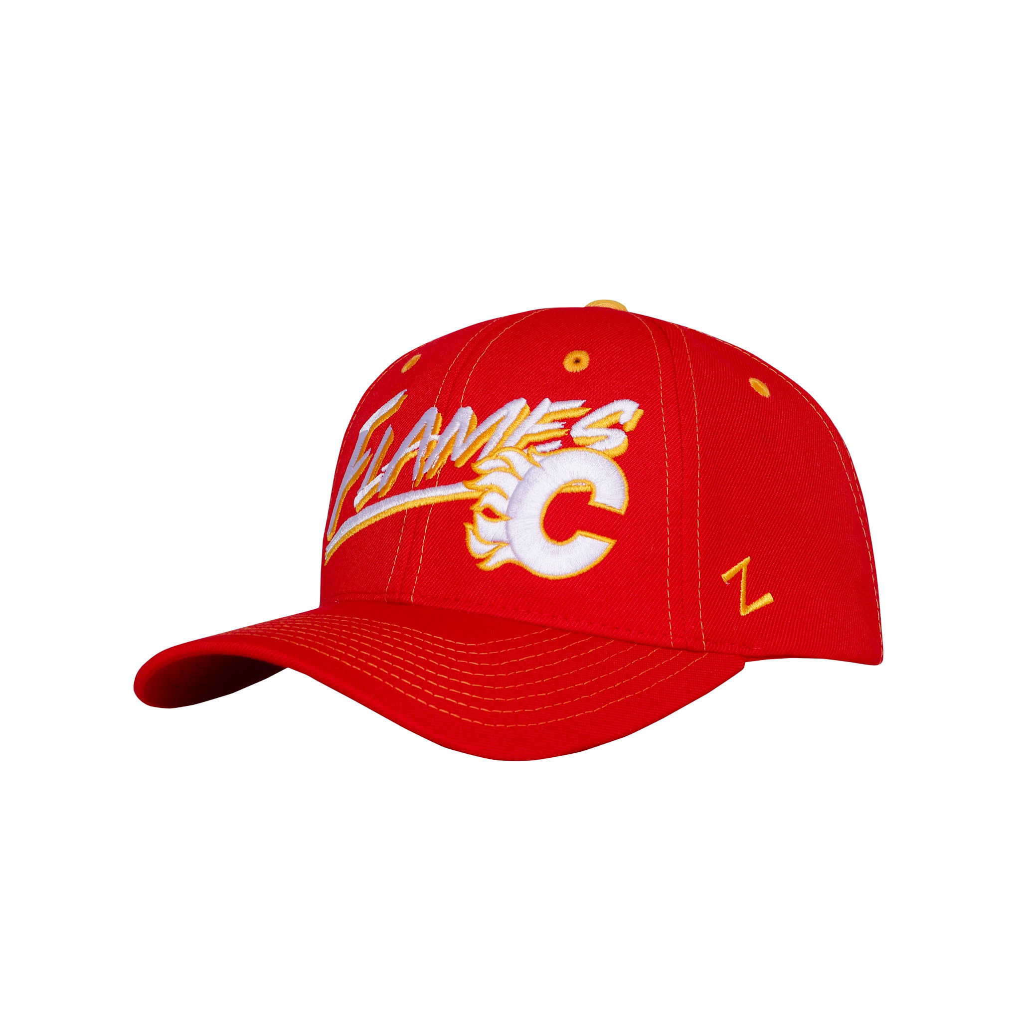 Flames Zephyr Upstart C Adj Cap CGY Team Store
