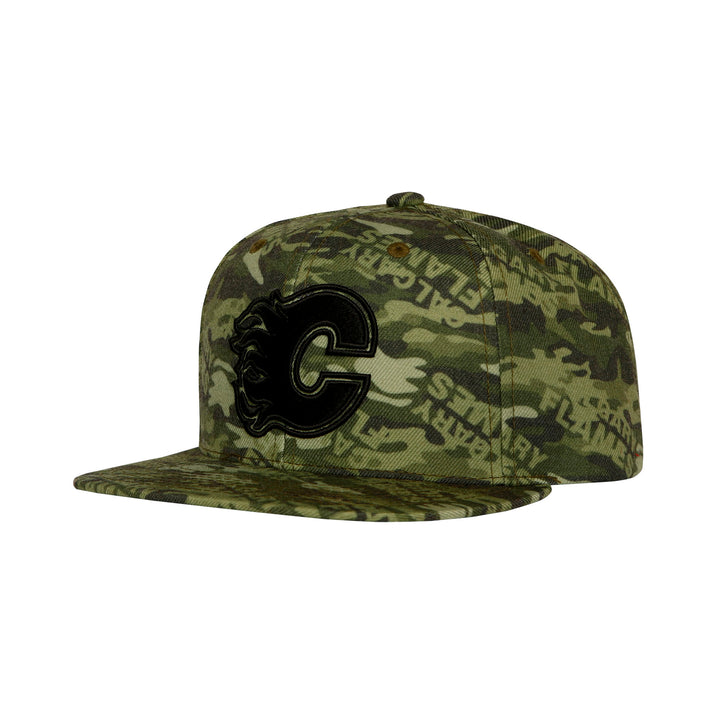 Flames M&N Digi Camo Snap Cap