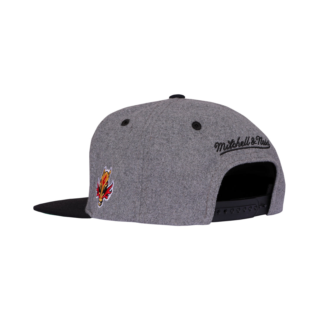 Flames M&N Melton Cod Snapback Cap