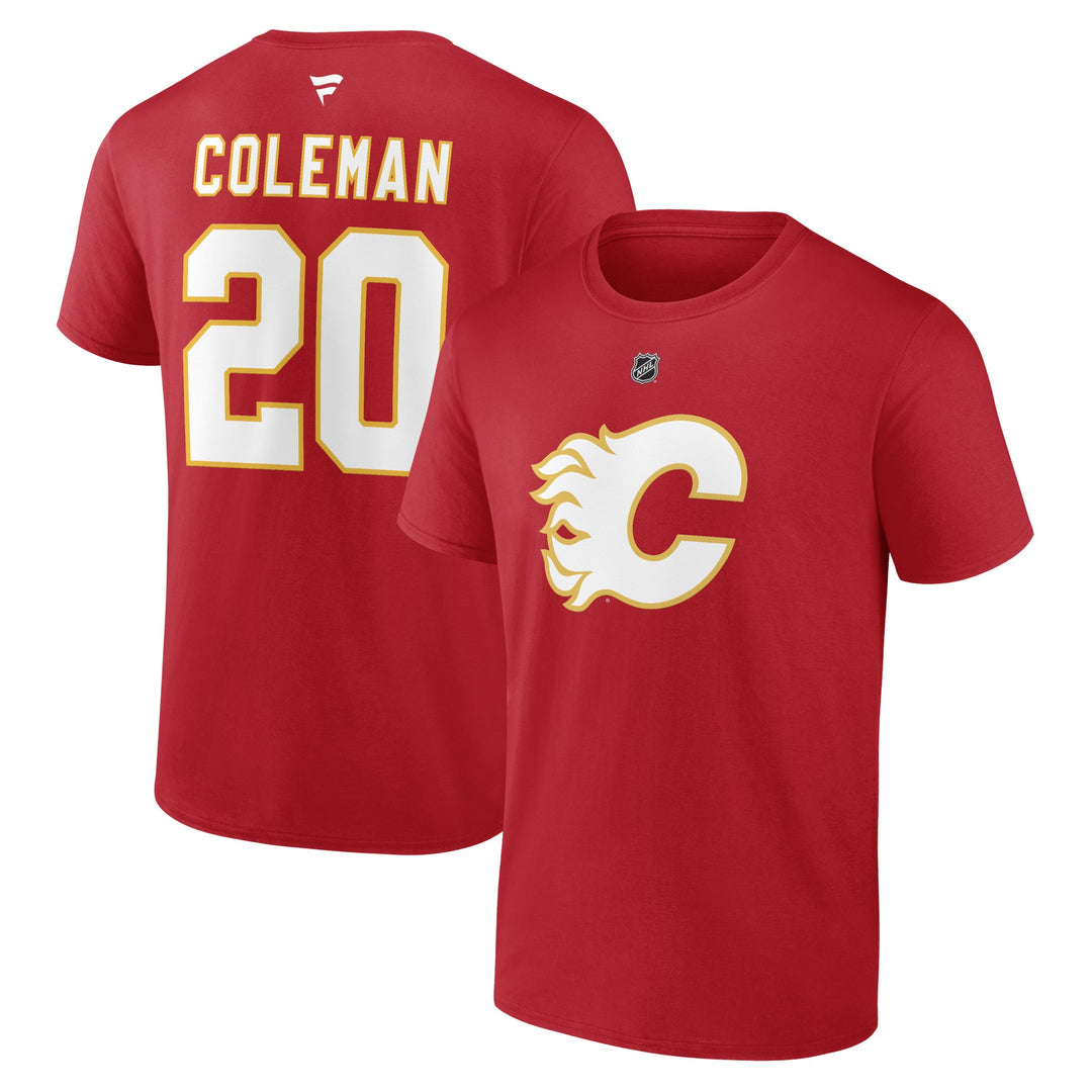 Flames Fanatics Retro Coleman Player T-Shirt
