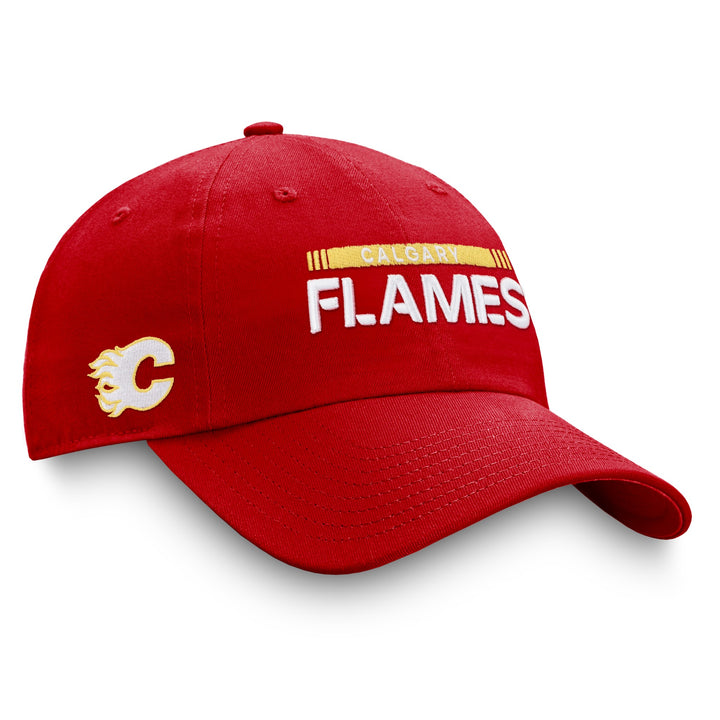 Flames Fanatics Fanatics RINK AP22 Unstruc Adj Cap Red