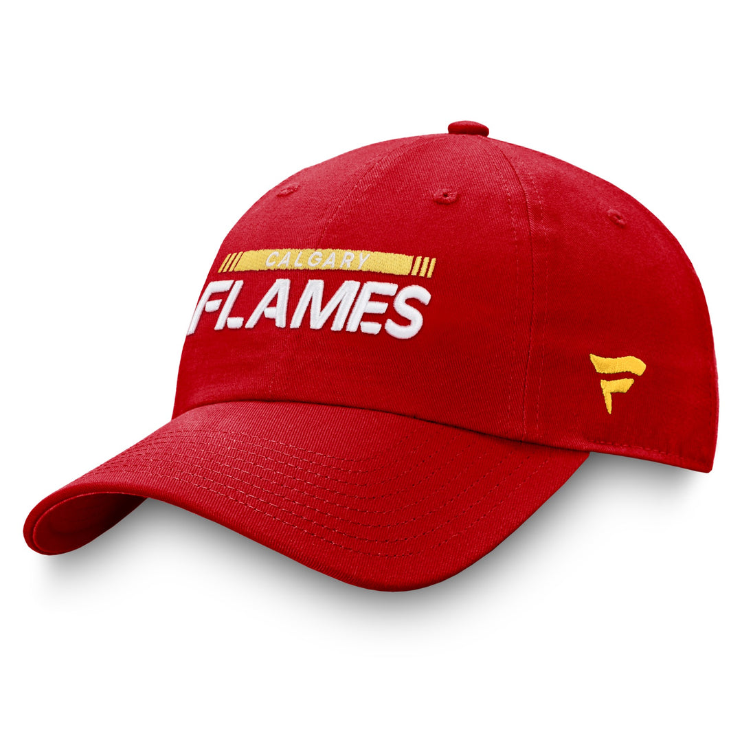 Flames Fanatics RINK AP22 Unstruc Adj Cap Red