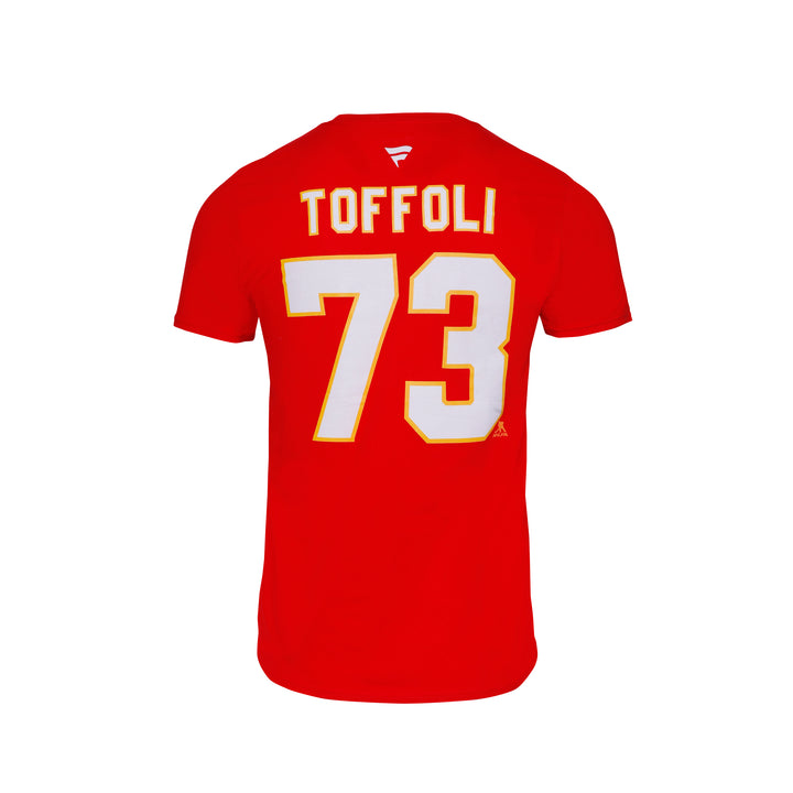 Flames Fanatics Retro Toffoli Player T-Shirt