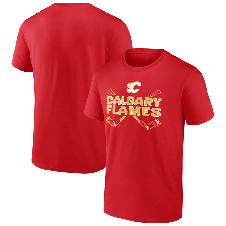 Flames Fanatics HP Short Short Sleeved T Shirt