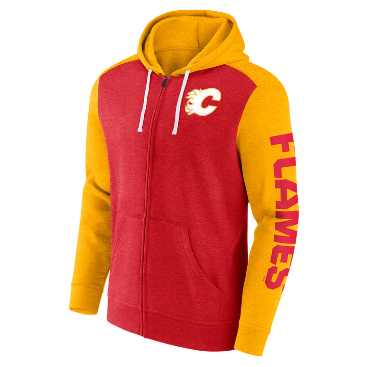Flames Fanatics HP Poly Full-Zip Hoodie
