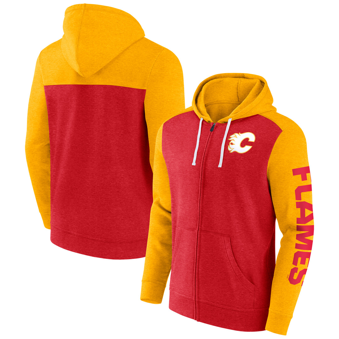 Flames Fanatics HP Poly Full-Zip Hoodie