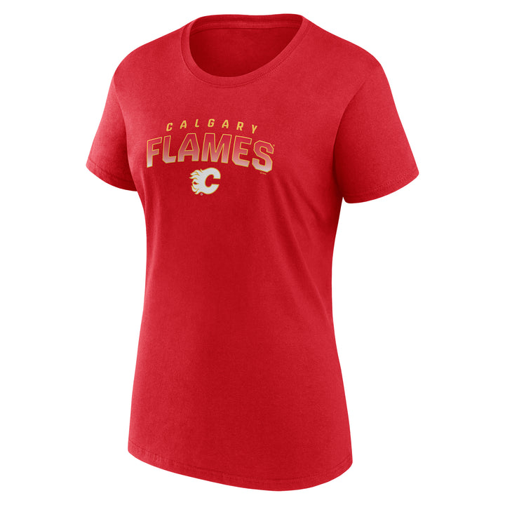 Flames Ladies Fanatics HP Cotton T-Shirt