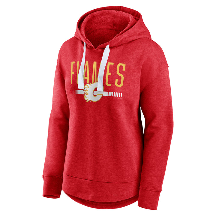 Flames Ladies Fanatics HP Cotton Fleece Pullover Hoodie