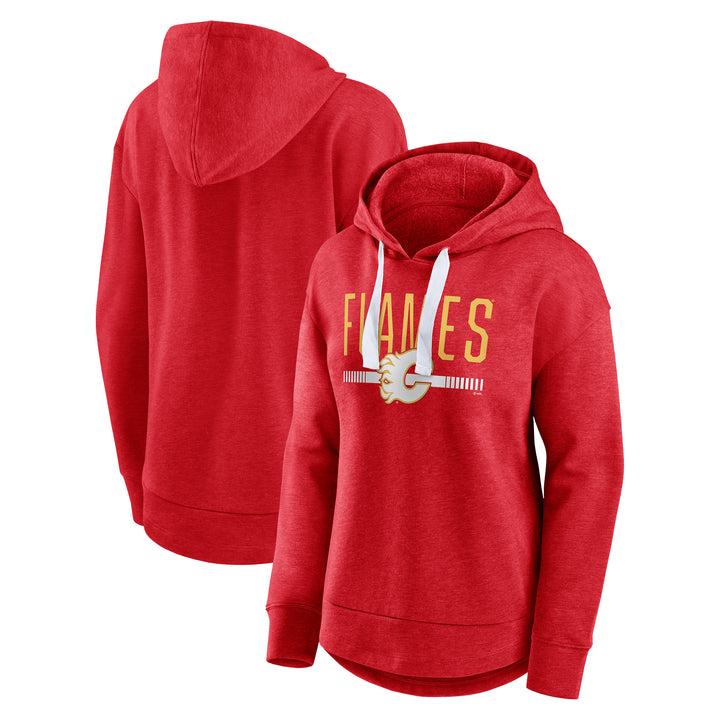 Flames Ladies Fanatics HP Cotton Fleece Pullover Hoodie