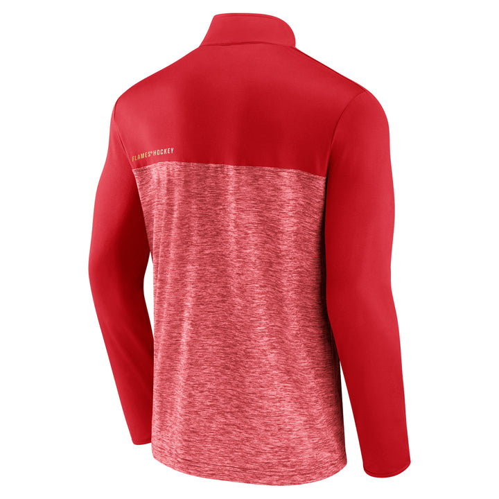 Flames Fanatics Iconic Defender Quarter-Zip Pullover