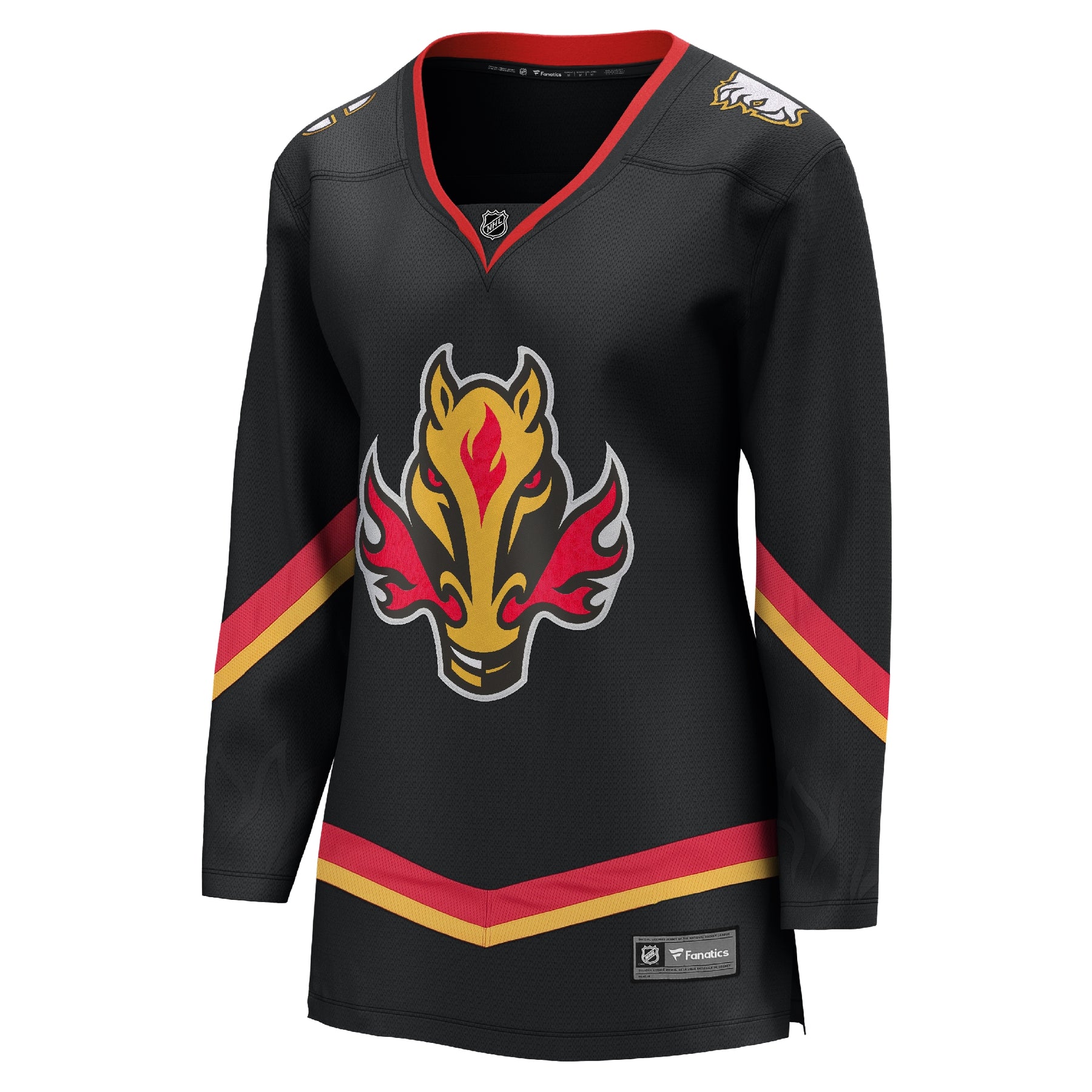Fanatics Women's NHL Breakaway Calgary Flames Hockey Jersey Size Large NWT