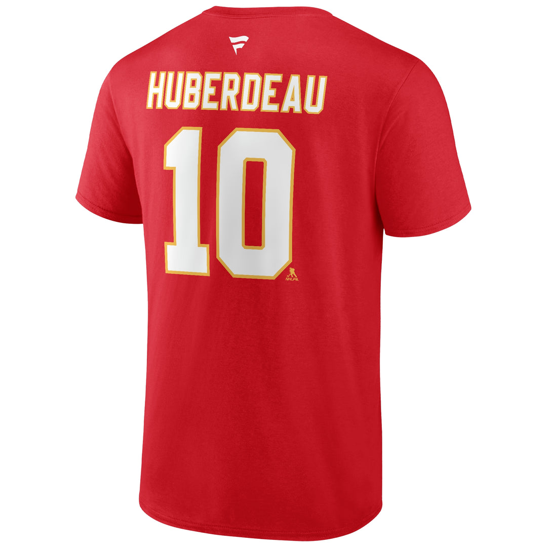 Flames Fanatics Retro Huberdeau Player T-Shirt