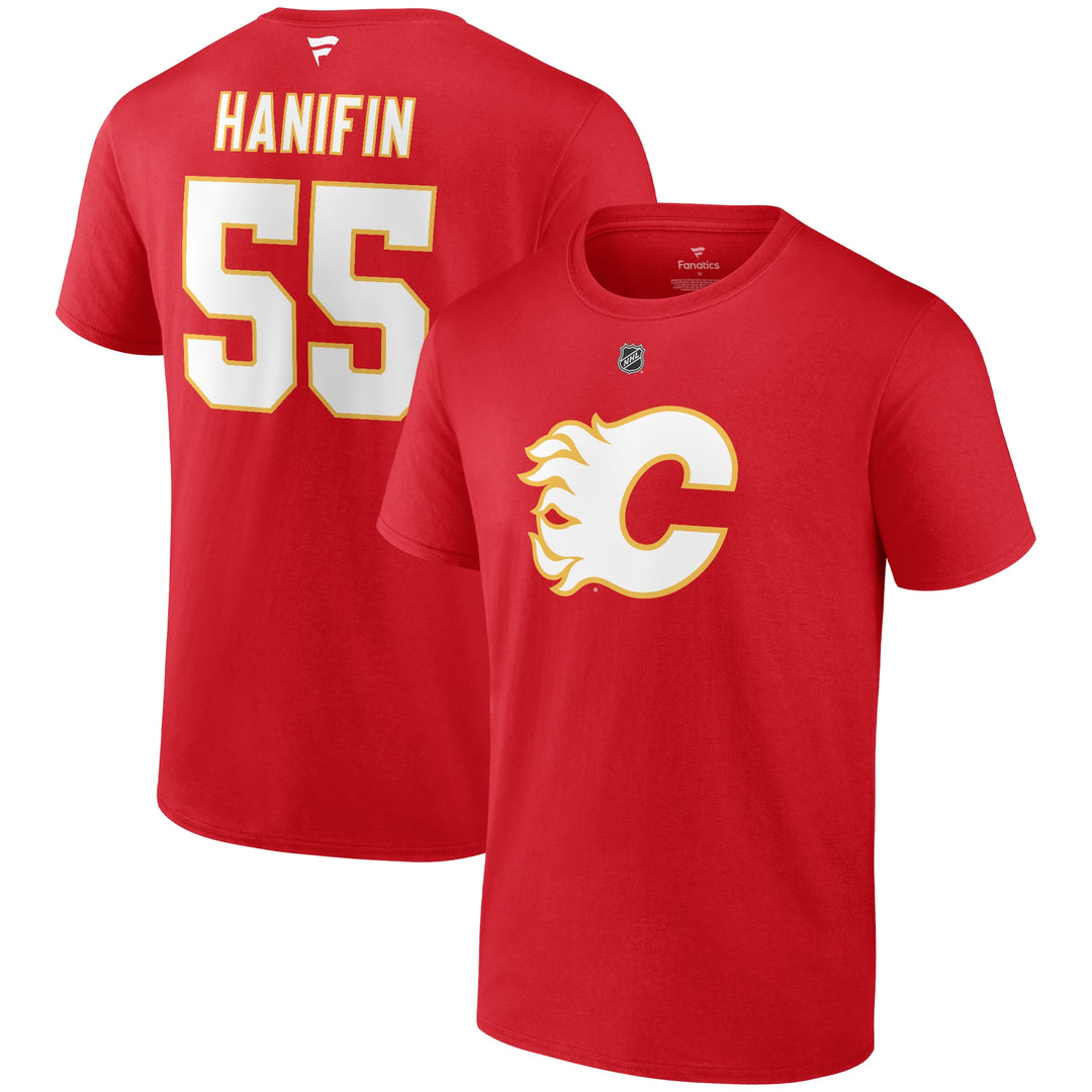 Flames Fanatics Retro Hanifin Player T-Shirt