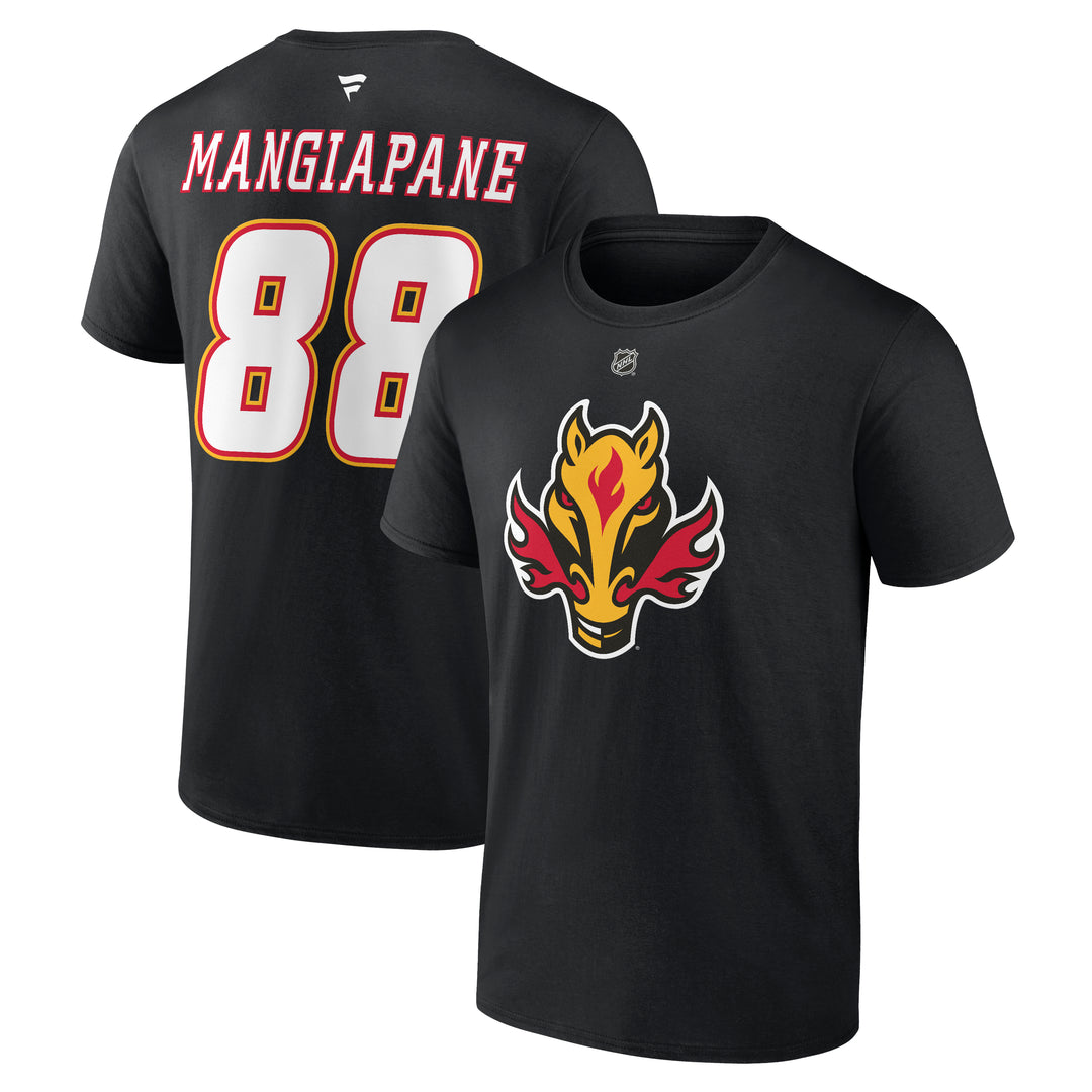 Flames Fanatics Blasty Mangiapane Player T-Shirt