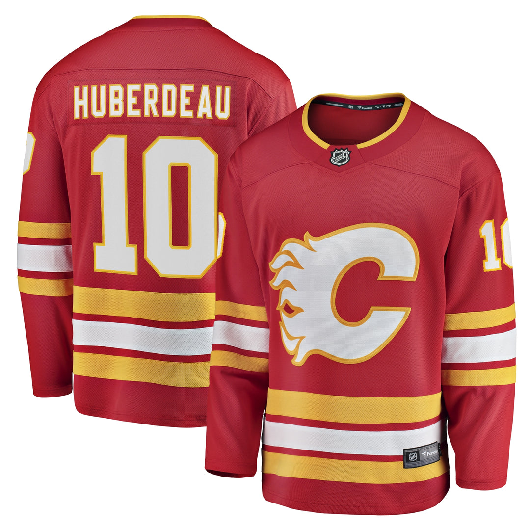 Flames Fanatics Breakaway Retro Huberdeau Jersey