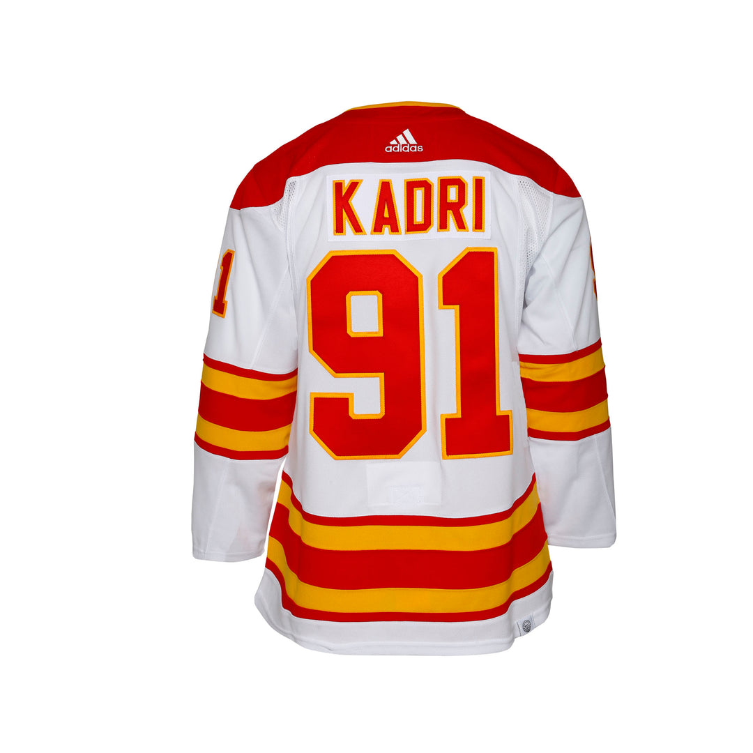 Nazem Kadri Calgary Flames Adidas Primegreen Authentic NHL Hockey Jersey - Away / XXXL/60