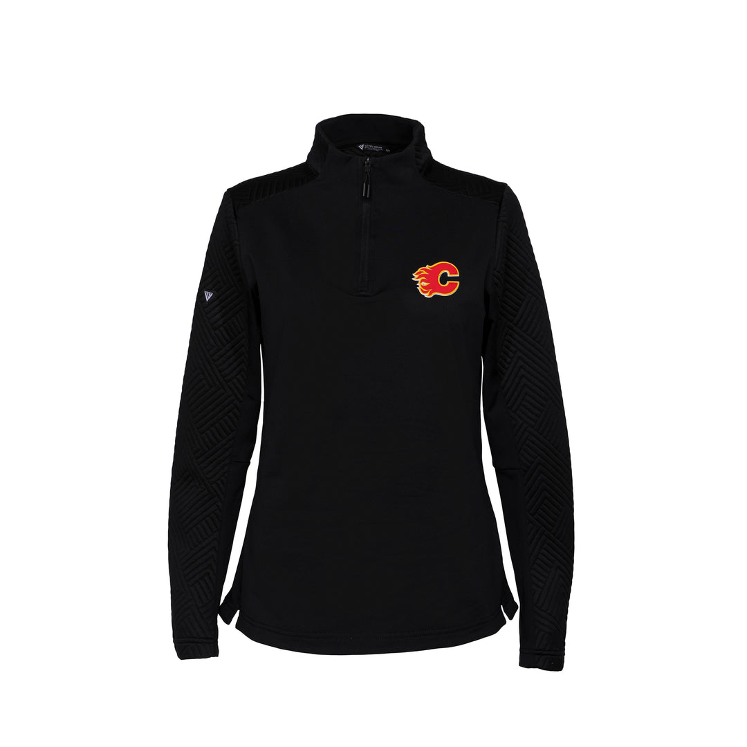 Flames Levelwear Ladies Daybreak Quarter-Zip Pullover