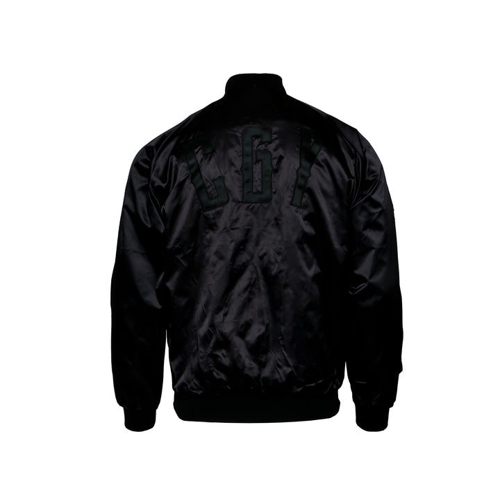 Flames JJ CGY Tonal Satin Jacket