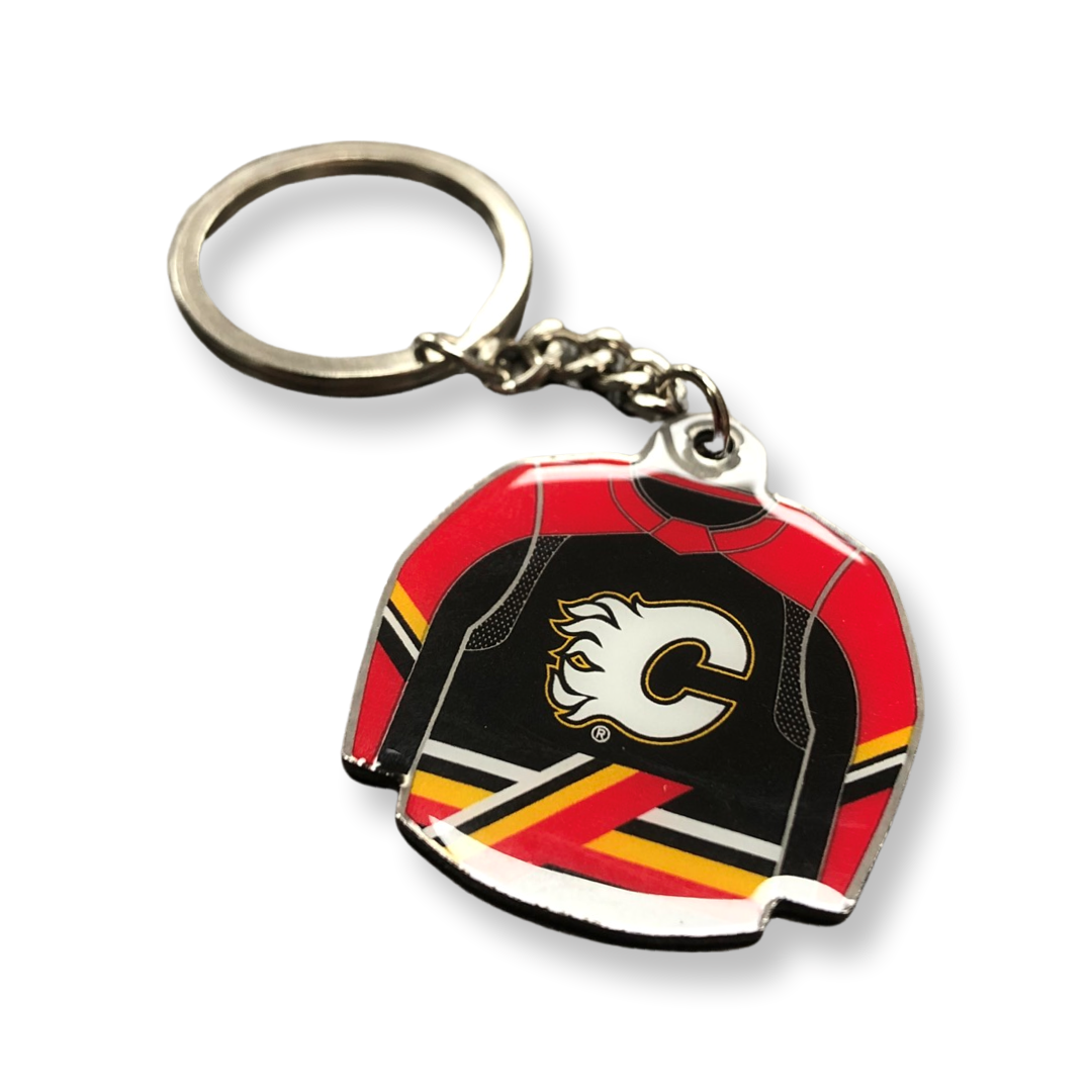 2022-2023 Calgary Flames NHL Reverse Retro Dual Logo Souvenir