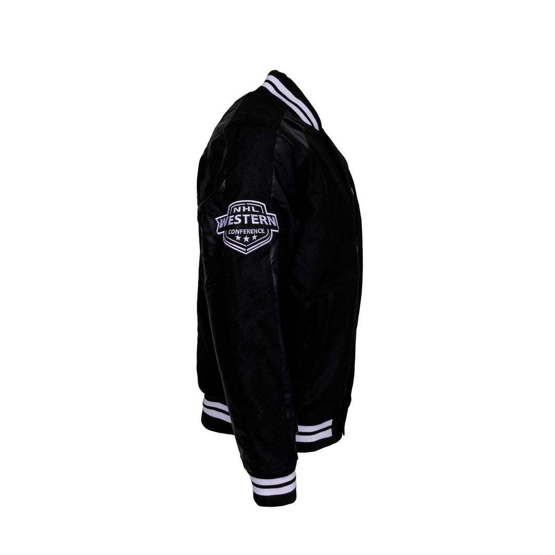 Flames Varsity Quick Snap Jacket