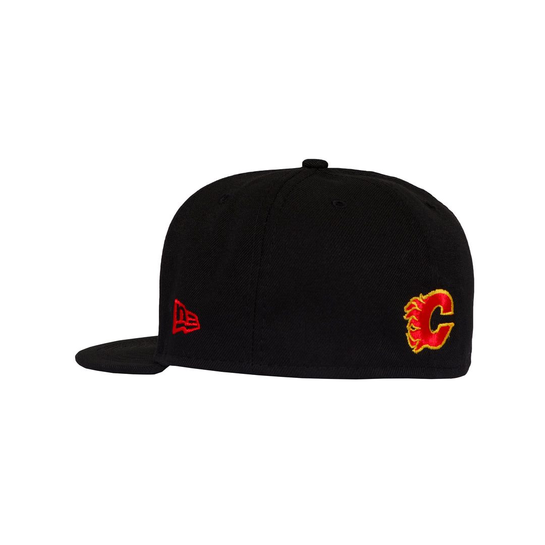 Flames New Era 5950 Fitted Core Red C Cap