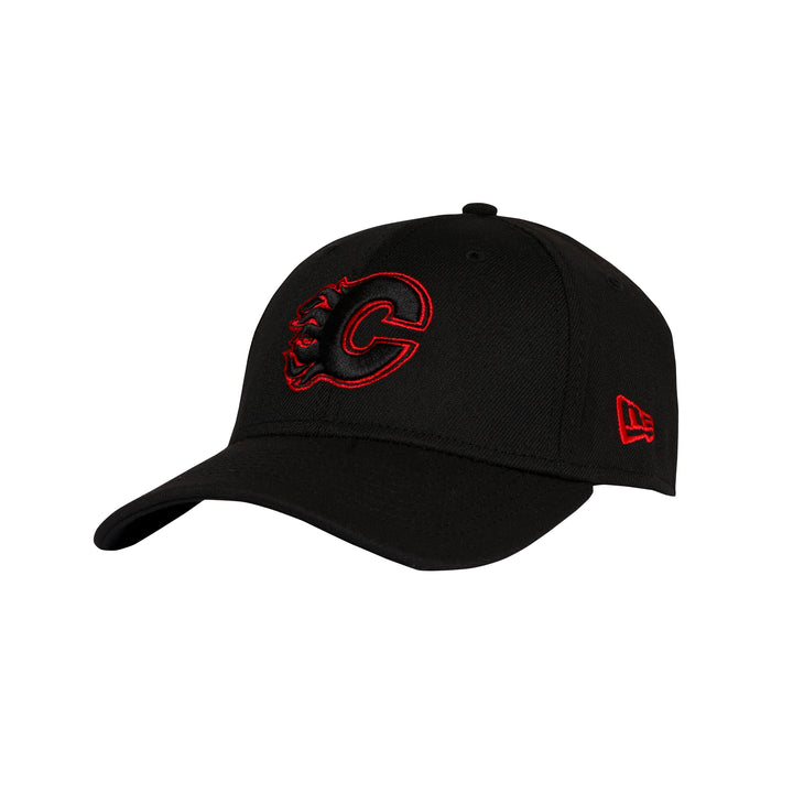 Flames New Era 3930 Stretch Core Red Pop Cap