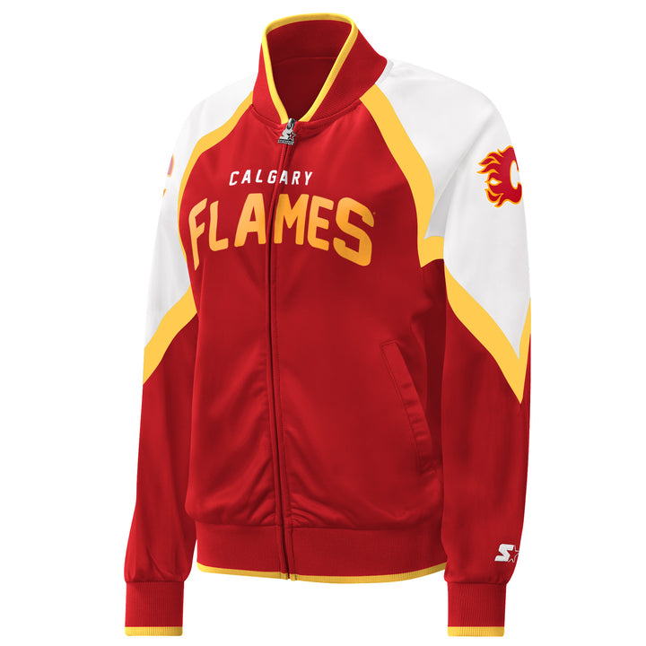Flames Ladies Touchdown Full-Zip Track Jacket