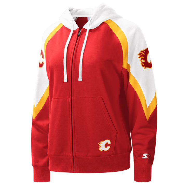 Flames Ladies Hail Mary Fleece Full-Zip Hoodie