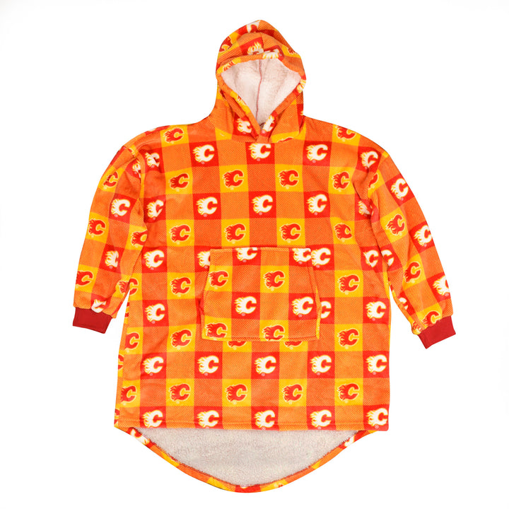 Flames Snuggle Me Hooded Blanket