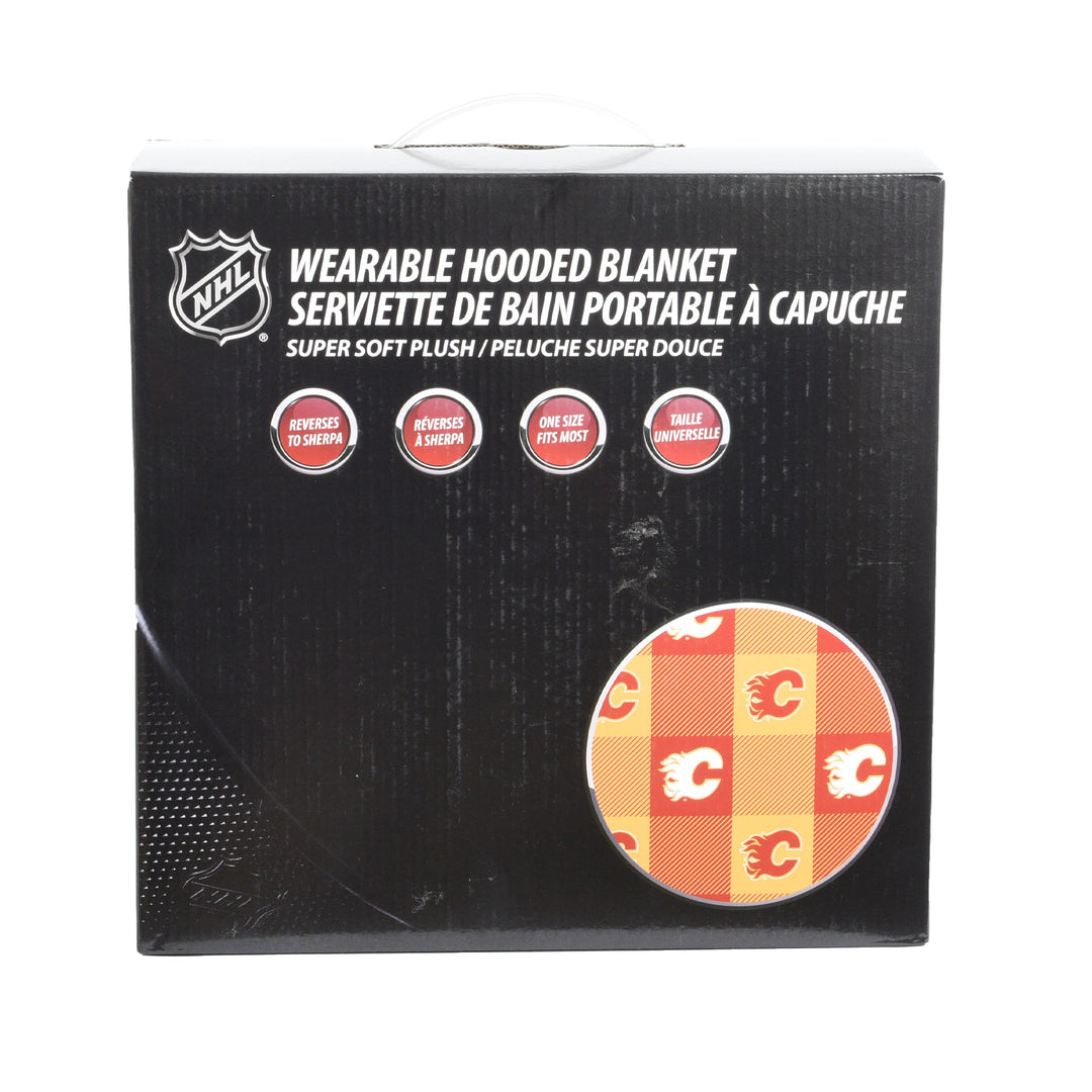 Flames Snuggle Me Hooded Blanket