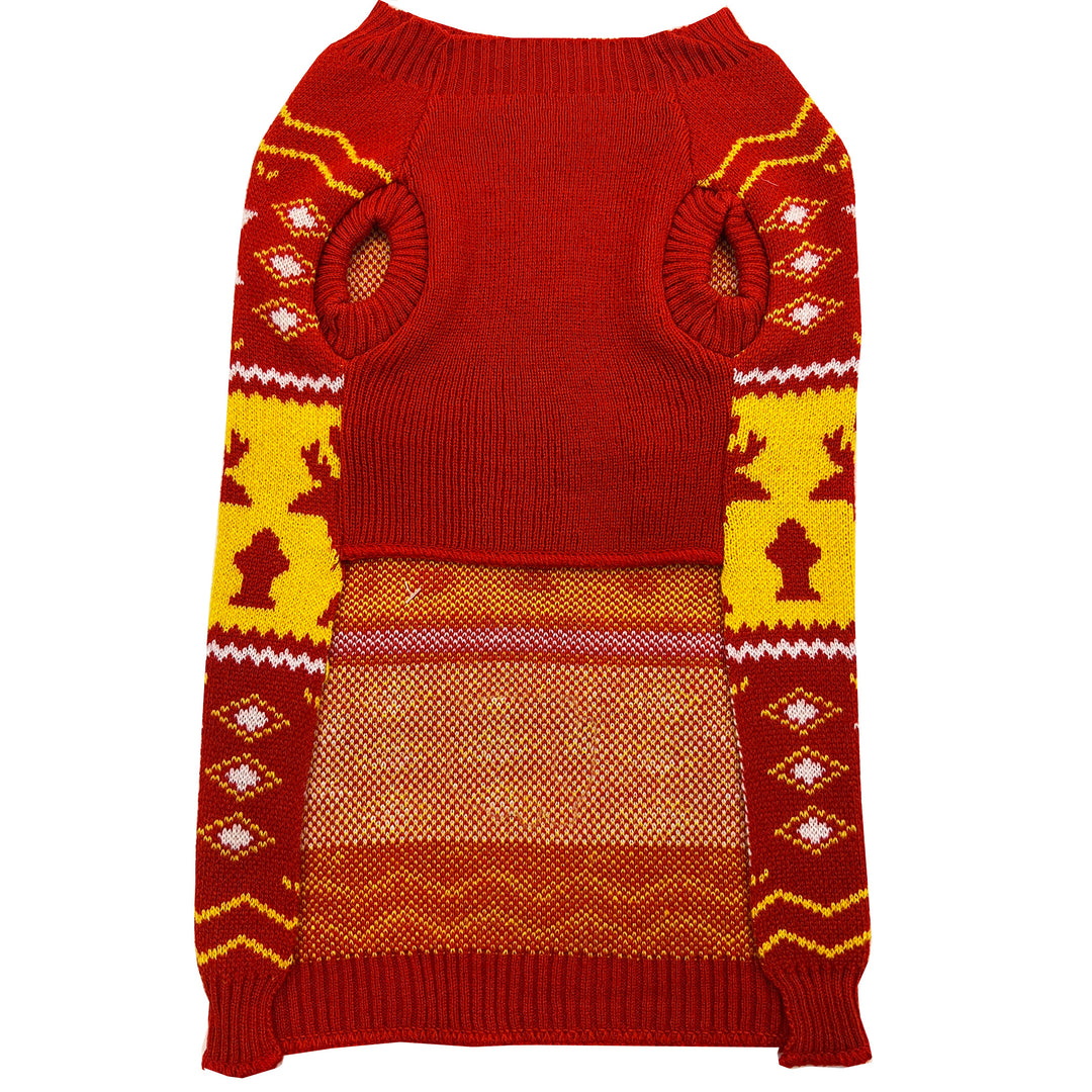Flames Pet Christmas Sweater