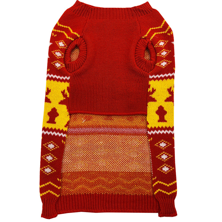 Flames Pet Christmas Sweater