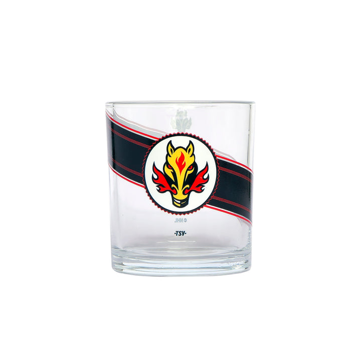 Flames 11oz Blasty Rock Glass