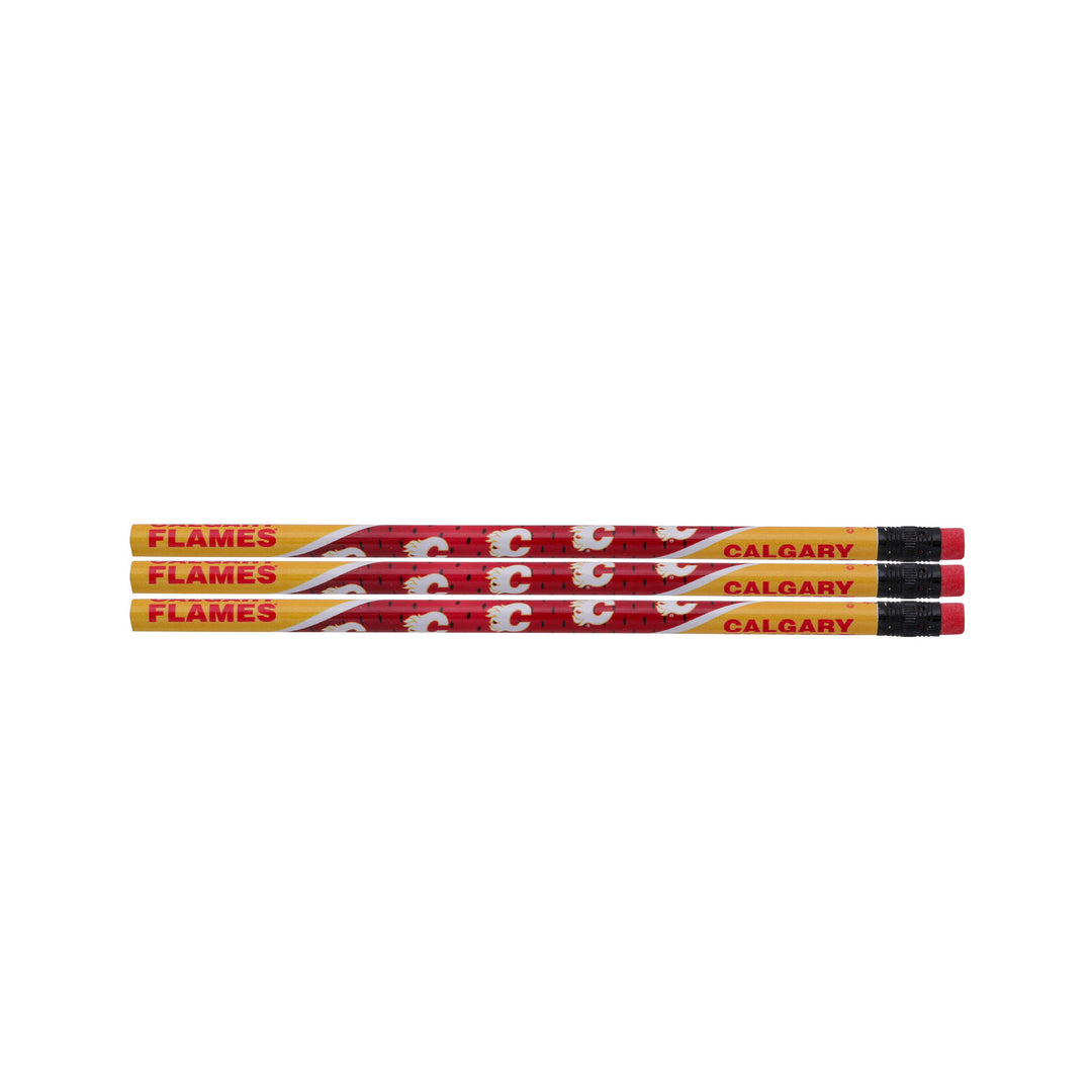 Flames Retro Pencil Set (3 Pk)