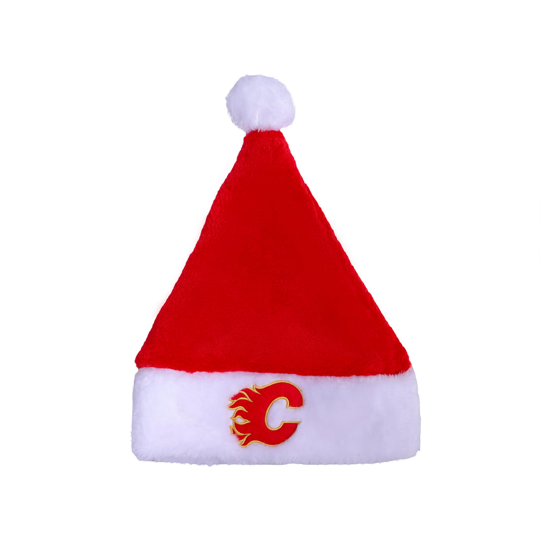 Flames Plush Holiday Hat