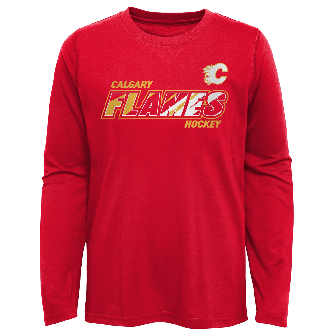 Flames Youth Rink Reimagined L/S T-Shirt