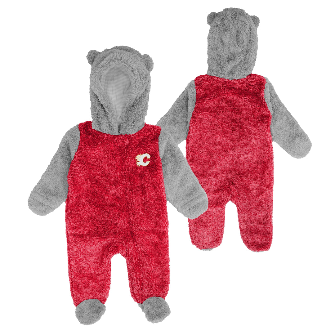 Flames Infant Red Game Nap Coverall