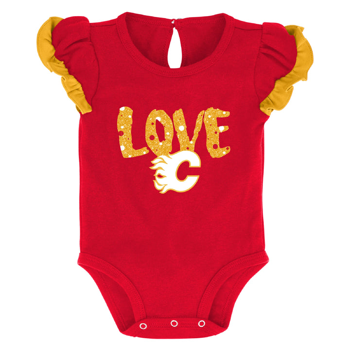 Flames Infant Hockey Star Creeper Set