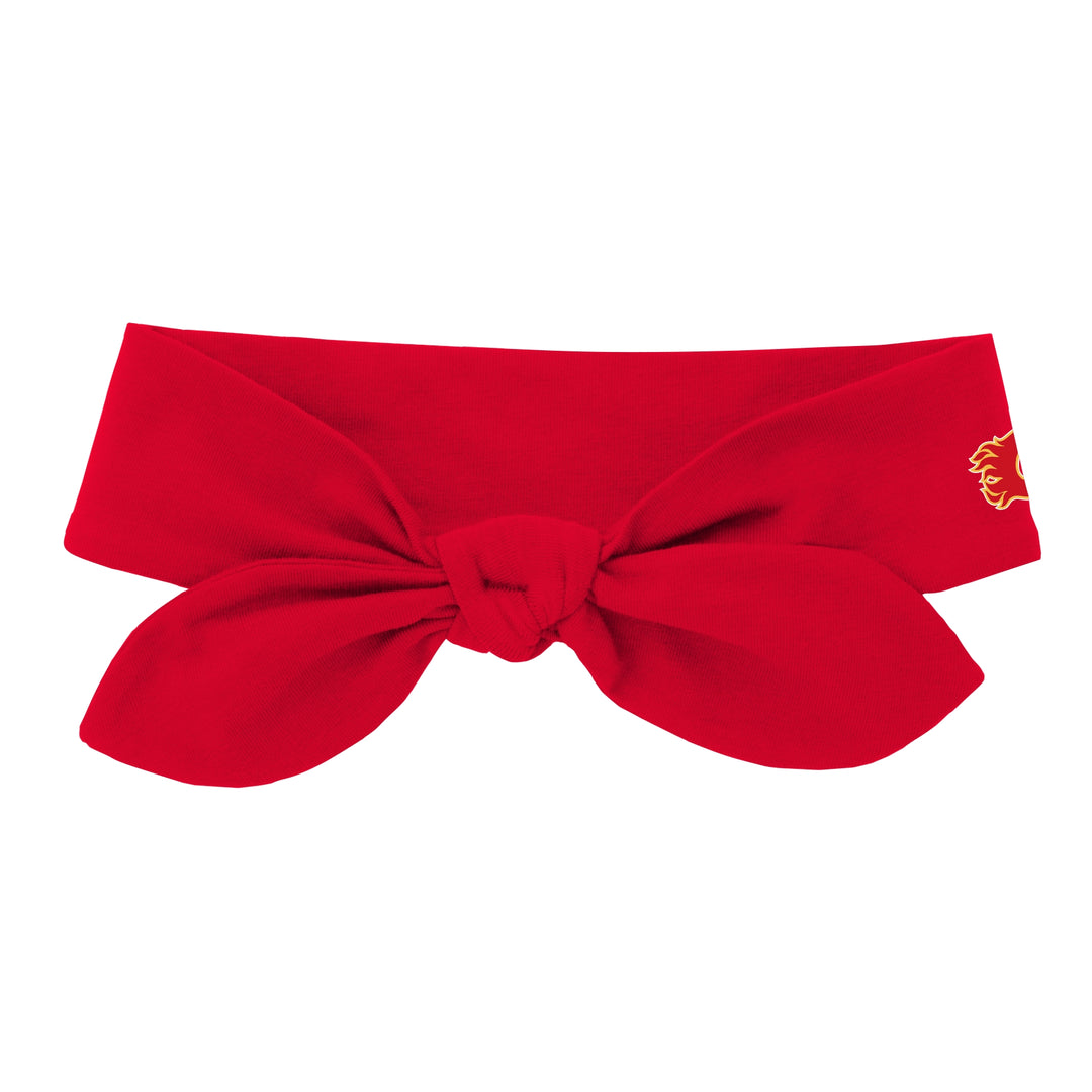 Flames Infant Knotty Headband Set