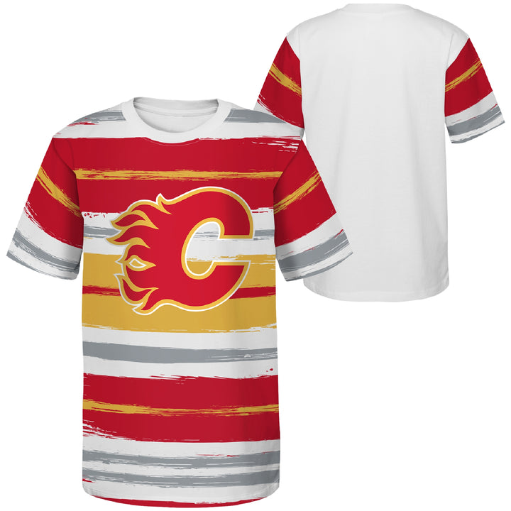 Flames Youth Run it Back T-Shirt