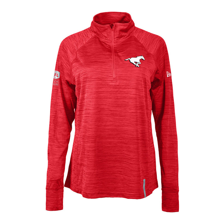 Stamps Ladies New Era Strike Quarter-Zip Pullover