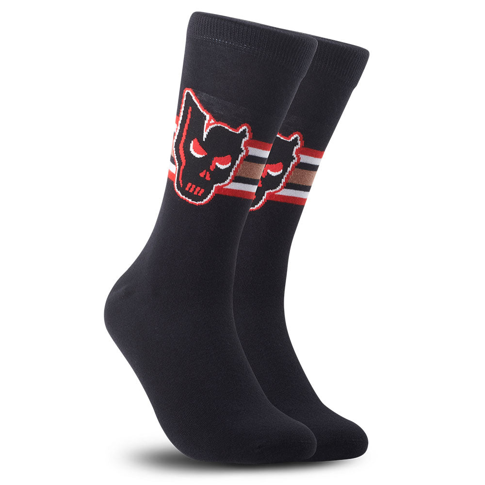 Hitmen Mask Logo Socks