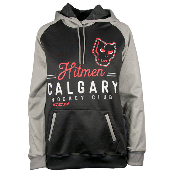 Hitmen Ladies CCM Pullover Script Pullover Hoodie