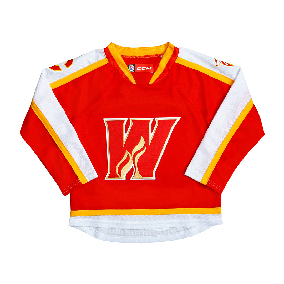 Wranglers Youth Quicklite Red Jersey