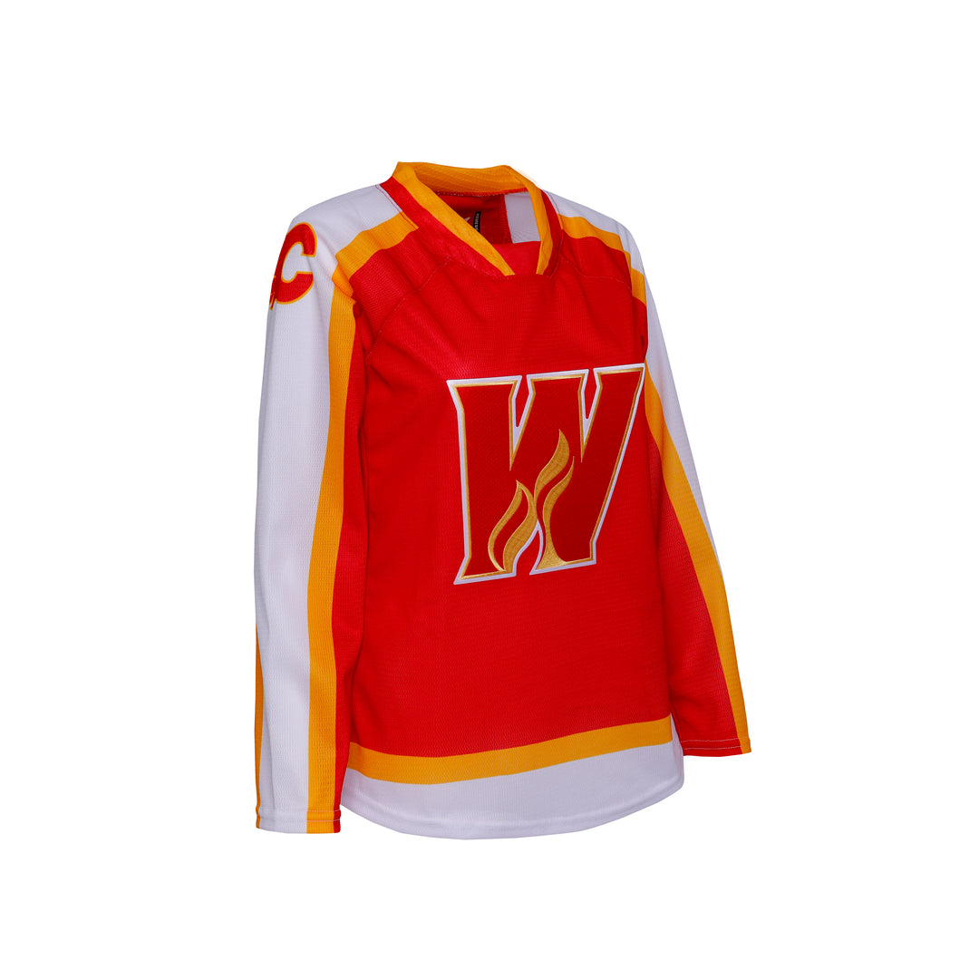 Flames Youth Mangiapane Retro Jersey – CGY Team Store